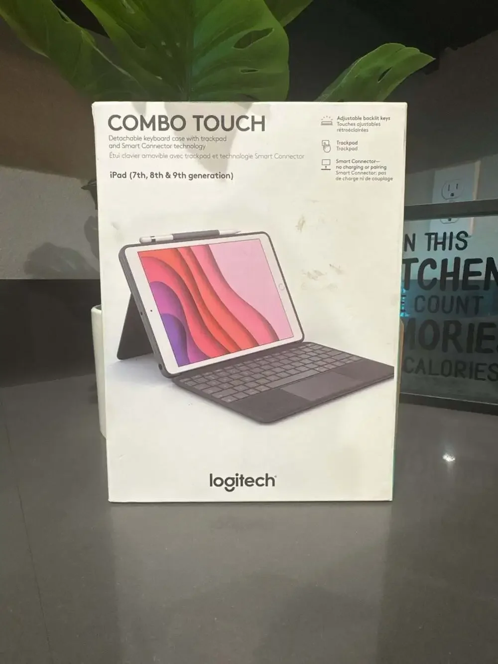 Logitech Combo Touch Detachable Keyboard Case for iPad (7th, 8th & 9th Gen)